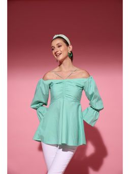 GAURI DESIGNER APPARELS - Womens Jade Top