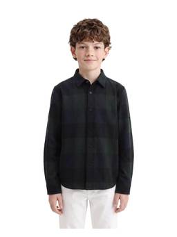 RARE ONES - Checkered Full Sleeve Shirt - Green