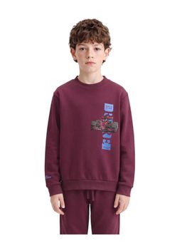 RARE ONES - Graphic Printed Sweatshirt - Maroon