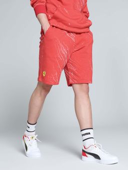 Puma - Ferrari Race Color Men's Red Shorts