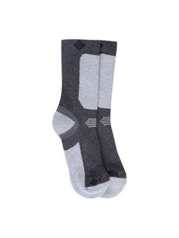 Columbia - Unisex Grey Omni Wick Hike Lite Crop Crew Socks
