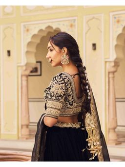 AMAARA JEWELS - Rangrez Luxe Multicolour Earrings with Maangtikka