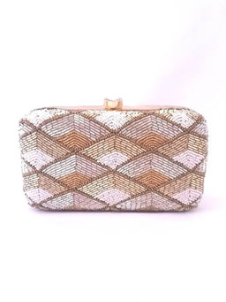 A Clutch Story - Gold Patterned Clutches