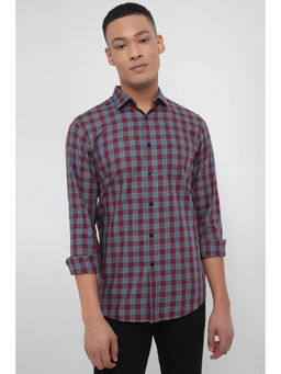 Allen Solly - Men Multi Slim Fit Check Full Sleeves Casual Shirt