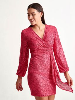 Cover Story - Night In Paris Pink Dress