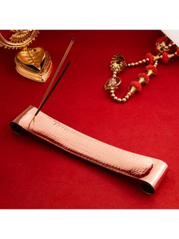 Gibox - Brass Made Incense Stick Holder for Meditation Pooja Room Special Space for Ash