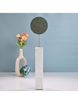 Gibox - Ocular Shape (Circle) Small Cabin Luxury Green Pink Table Top Accent Decorative