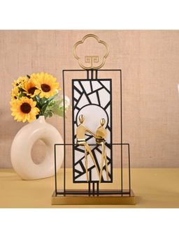 Gibox - Solstice Couple Large Gift Special Occasions Stone Brass Luxury Premium Golden