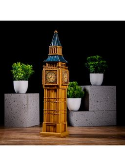 Gibox - Underwood Retro Clock Tower Showpiece Home Decor Luxurious Item