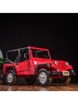 Gibox - Old Jeep Miniature Home Decor Luxurious Item