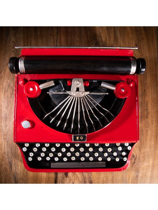 Gibox Royal 1960 Retro Typewriter Showpiece Home Decor Luxurious Item