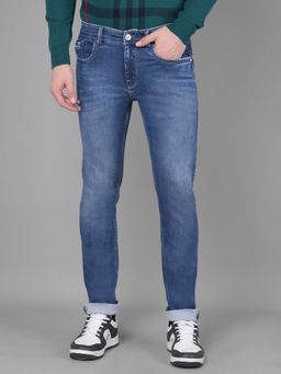 CRIMSOUNE CLUB - Mens Blue Jeans