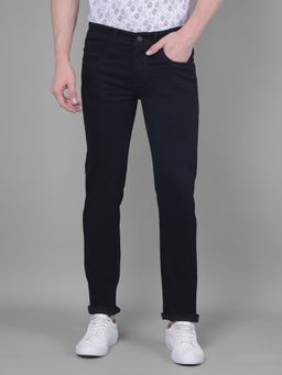 CRIMSOUNE CLUB - Mens Black Jeans