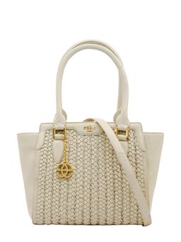 Eske - Celeste Leather Handbag, Vanilla Cosmos
