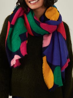 Accessorize London - Womens Heart Blanket Scarf