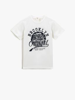 Koton - Boys White T-shirt