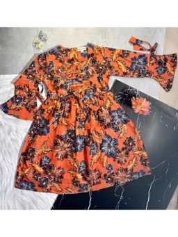 Bella Moda - Girls Fit And Flair Casual Wear Dress