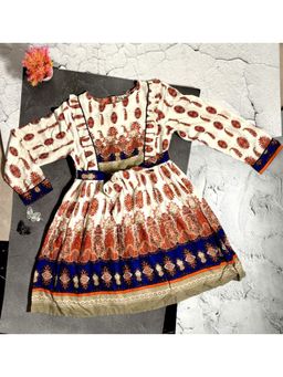 Bella Moda - Girls Fit And Flair Casual Wear Dress