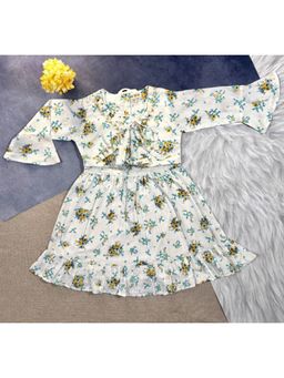 Bella Moda - Girls Fit And Flair Casual Wear Dress