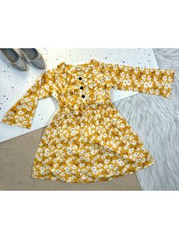 Bella Moda - Girls Fit And Flair Casual Wear Dress