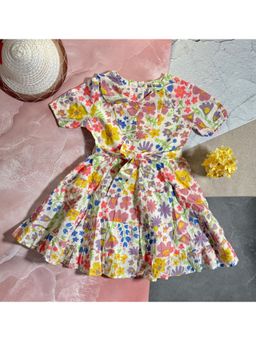 Bella Moda - Girls Fit And Flair Casual Wear Dress