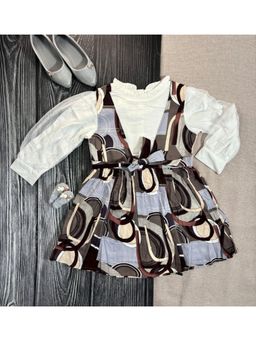 Bella Moda - Girls Fit And Flair Casual Wear Dress