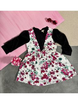 Bella Moda - Girls Fit And Flair Casual Wear Dress