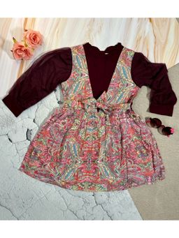 Bella Moda - Girls Fit And Flair Casual Wear Dress