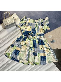 Bella Moda - Girls Fit And Flair Casual Wear Dress