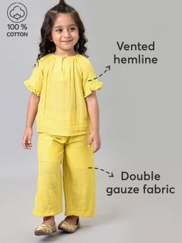 Hopscotch - 2-Piece Sequin Embellished Blouse and Pants