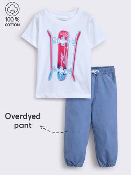 Hopscotch - 2-Piece Pure Cotton T-Shirt and Jeans