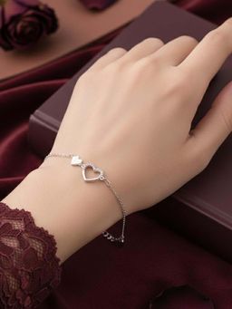 925 SILLER - Pure Silver Adjustable Bracelet