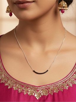 925 SILLER - Pure Silver Adjustable Mangalsutra