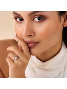 Zavya - A Flower From My Heart Adjustable Ring