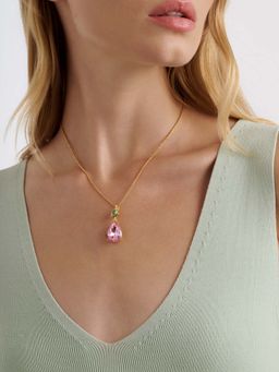 Ted Baker - Tearsa Crystal Tear Drop Adjustable Multi-Colour Necklace