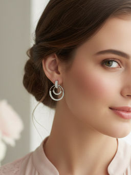 925 SILLER - Pure Silver Drop Earrings