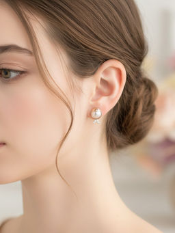 925 SILLER - Pure Silver Stud Earrings