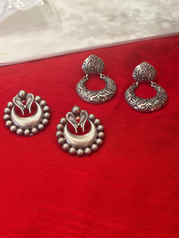 Niska - Silver Dreamshine Duo Earrings (Pack of 2)