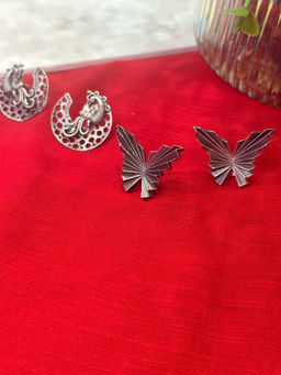 Niska - Silver Serenade Earrings (Pack of 2)