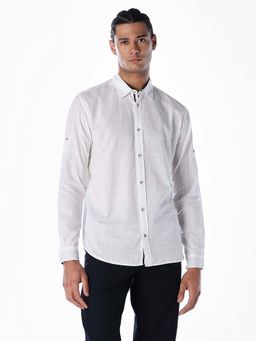 Jack & Jones - Jack and Jones Men Regular Fit White Shirt