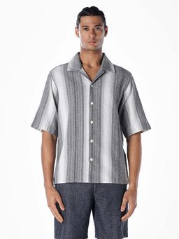 Jack & Jones - Jack and Jones Men Oversized Dark Grey Shirt