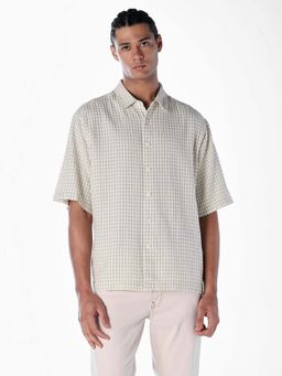 Jack & Jones - Jack and Jones Men Oversized White Shirt