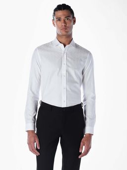 Jack & Jones - Jack and Jones Men Slim Fit White Shirt