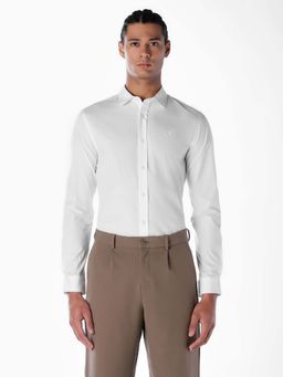 Jack & Jones - Jack and Jones Men Slim Fit White Shirt