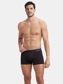 Jockey - IC28 Men Tactel Microfiber Elastane Stretch Solid Trunk - Brown