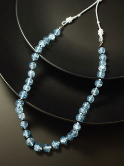 Aadita - Blue Pearls Necklace