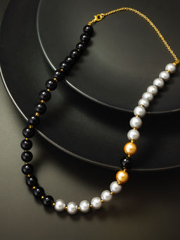 Aadita - Multi-Color Pearl Necklace