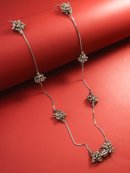 Aadita - Silver Oxidised Jewellery (Set of 2)