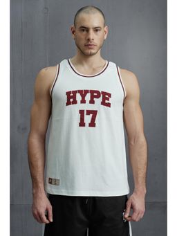 Bonkers Corner - Hype 17 White Tank