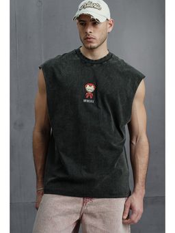 Bonkers Corner - Grey Toon Iron Man Vest Tank